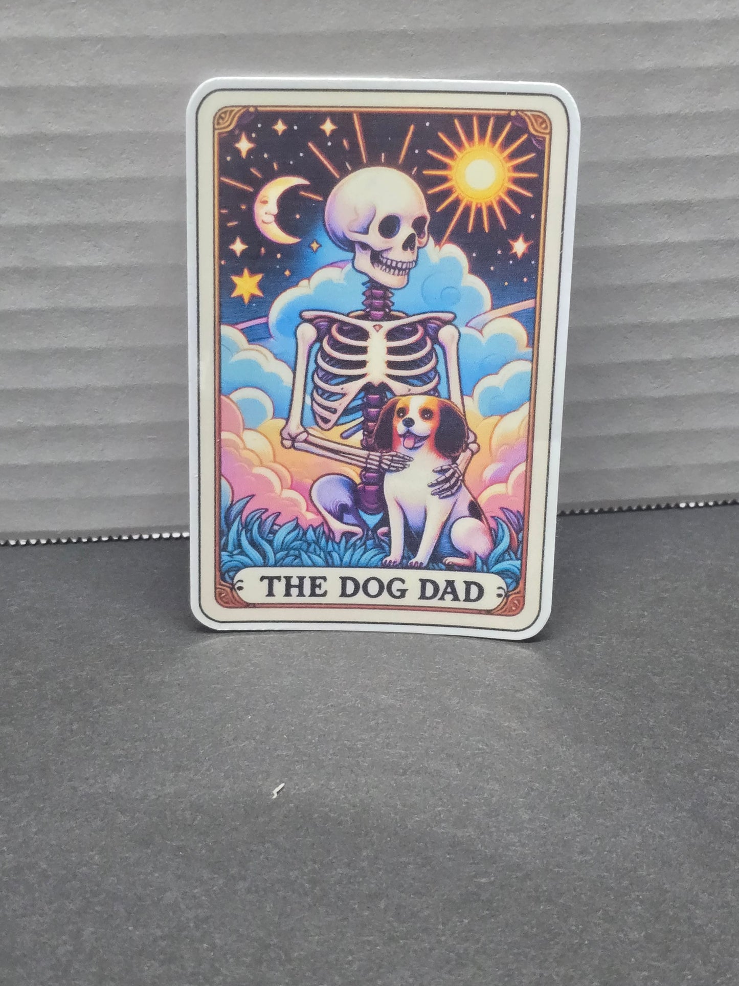 Dog dad sticker