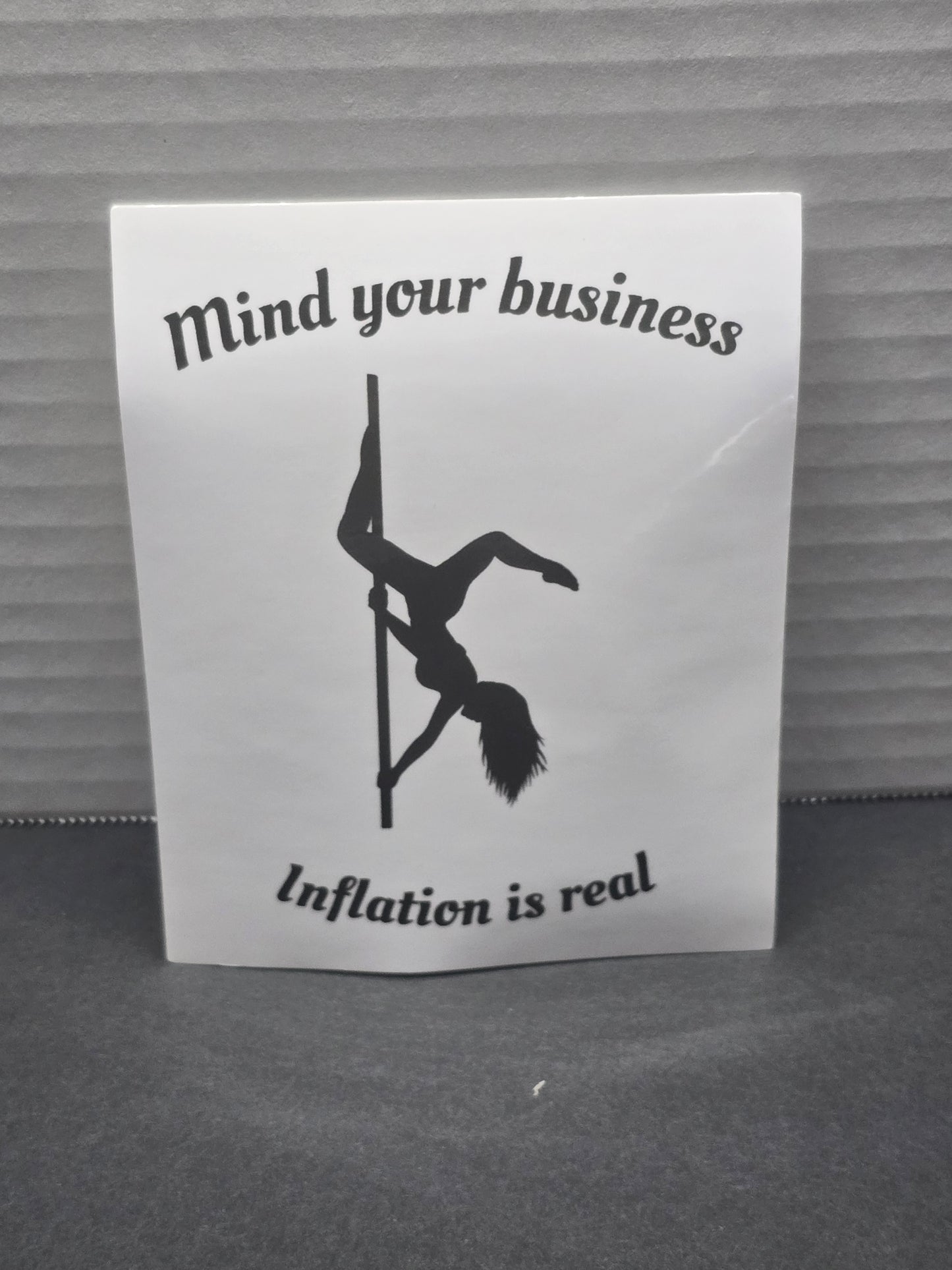 Mind your Business Inflation Sticker