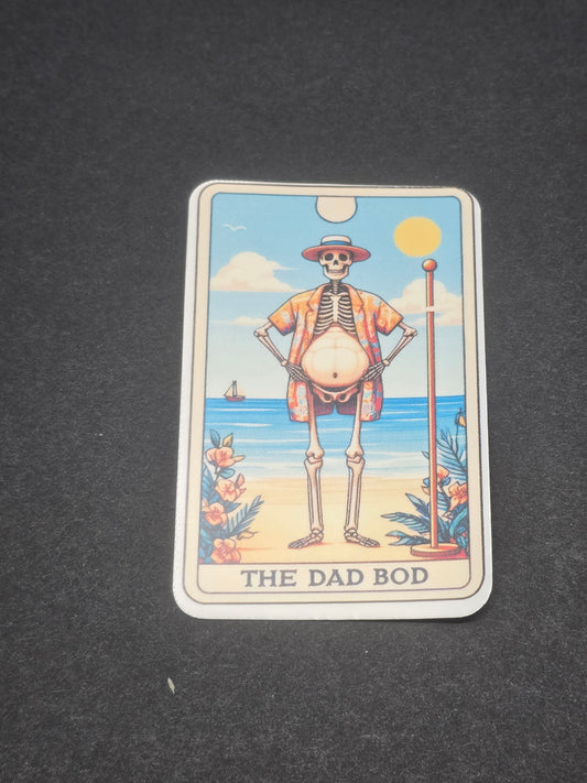 Dad bod sticker