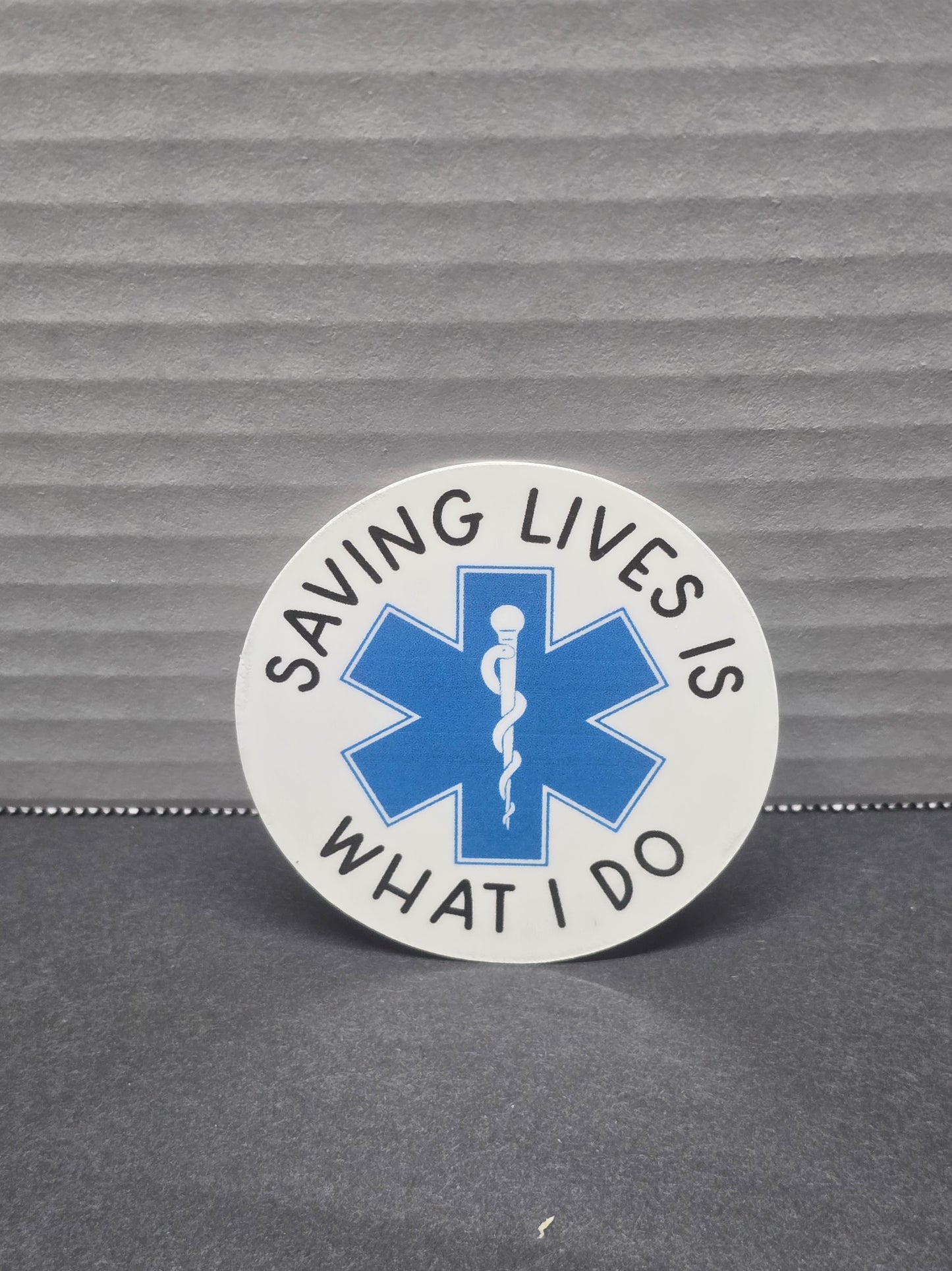Saving Lives Sticker