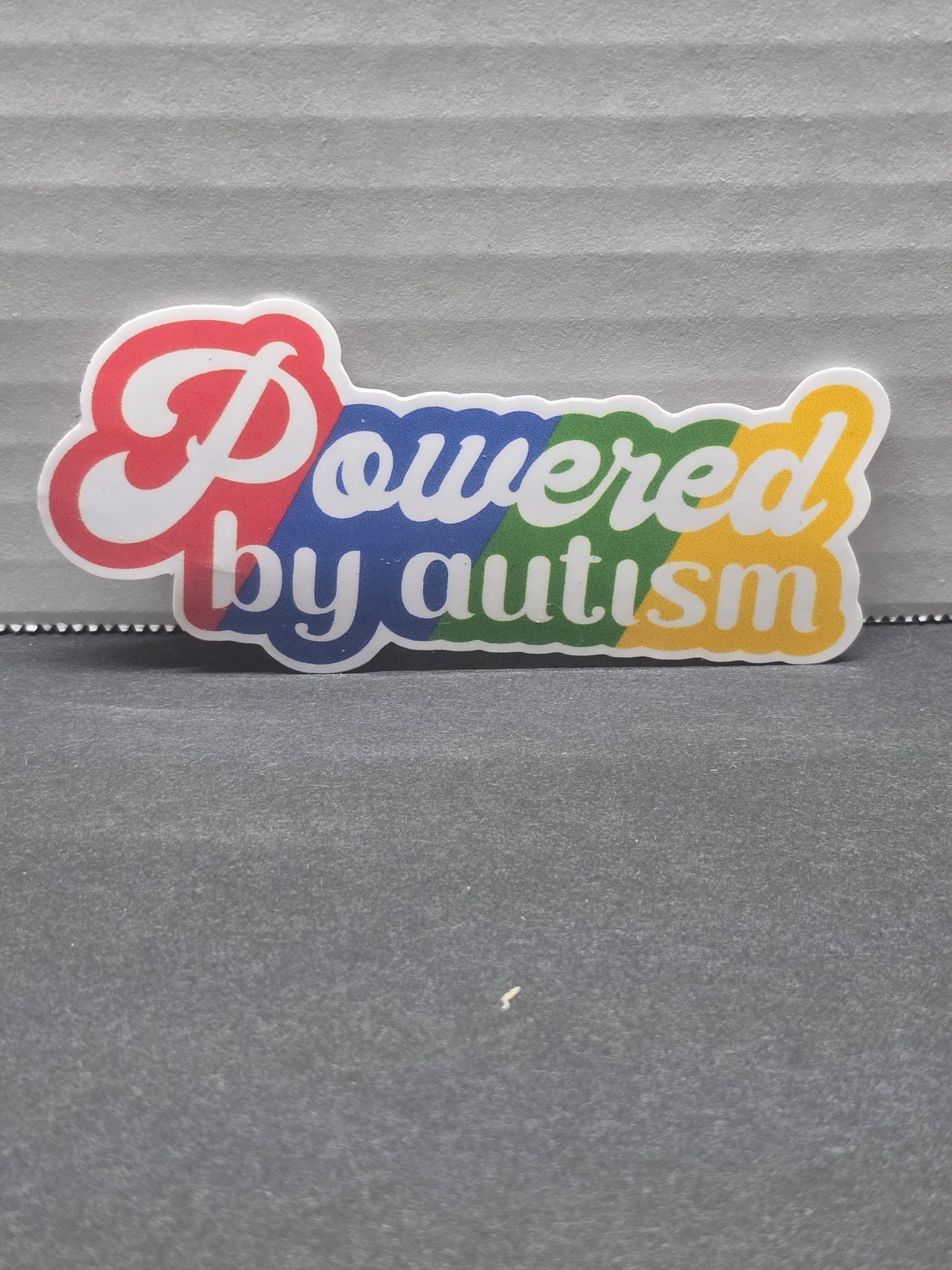 Powered by Autism Sticker
