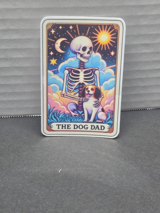 Dog dad sticker