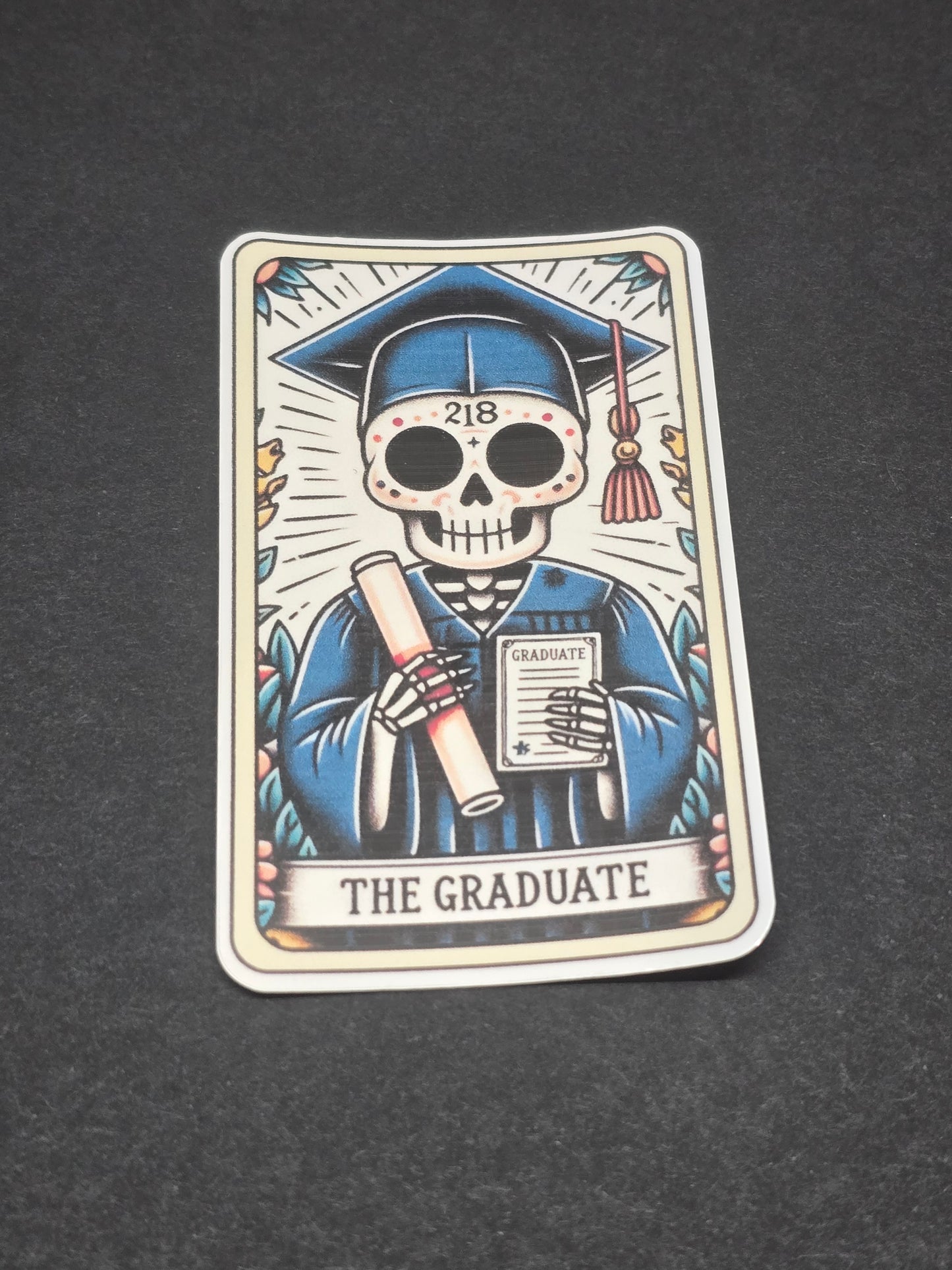 Graduate sticker