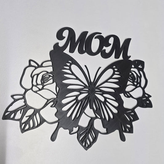 Mom Butterfly Wall Art