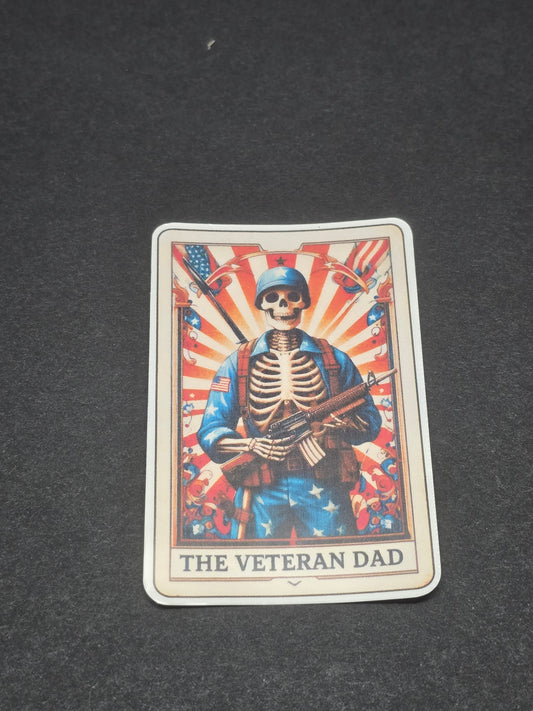 Veteran Dad Sticker