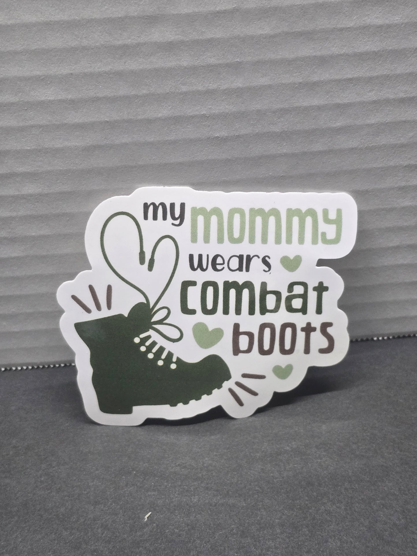 My Mommy Wears Combat Boots Sticker